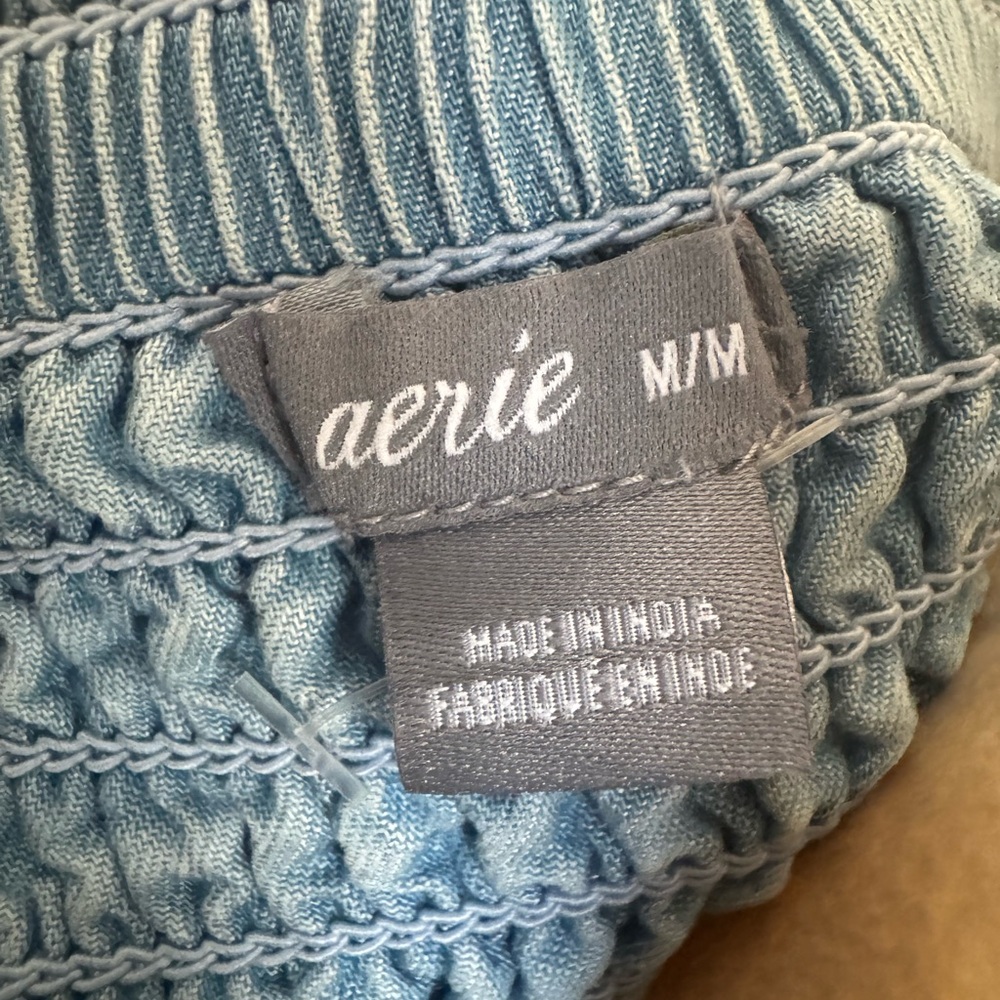 Aerie Blue Tiered Women's Skirt NWOT - Picture 2 of 5